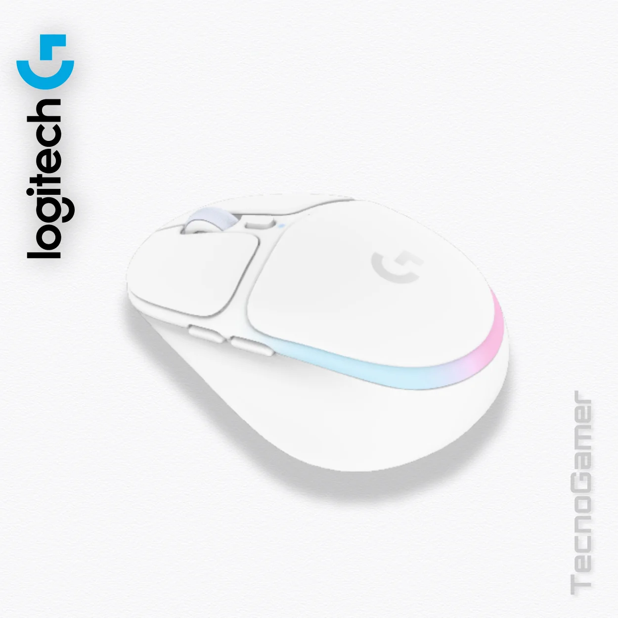 Mouse Logitech G705 LIGHTSPEED WHITE INALAMBRICO vista alternativa