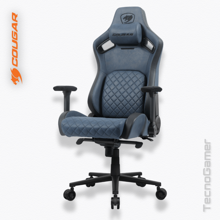 Silla Gamer Cougar DEFENSOR S NAVY BLUE F