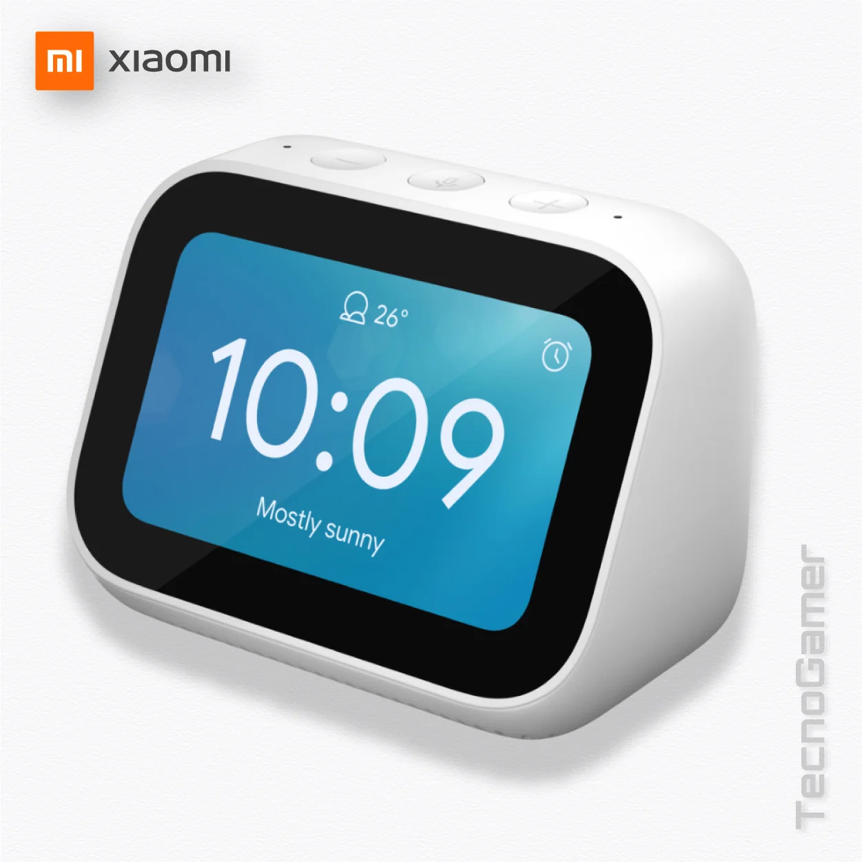 Asistente Google Xiaomi MI SMART CLOCK - (Smart Display) - Imagen 2