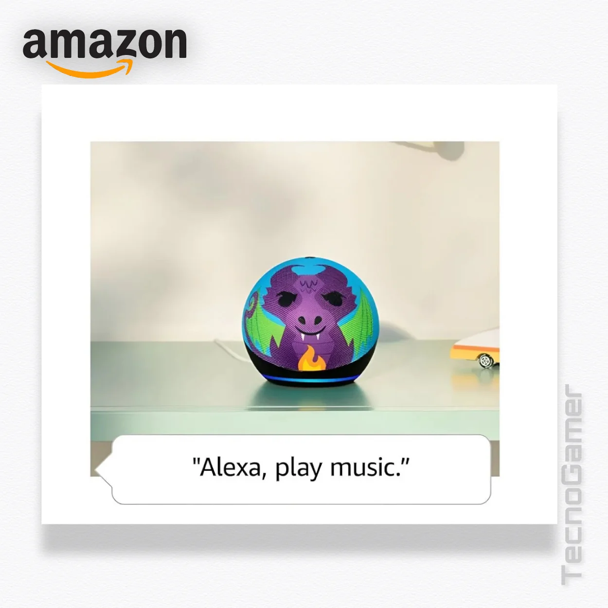 Alexa Amazon ECHO DOT 5TA GEN, KIDS EDITION - Imagen 5
