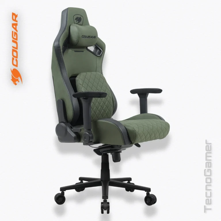 Silla Gamer Cougar DEFENSOR S ARMY GREEN F