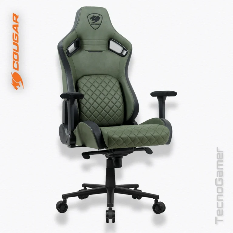 Silla Gamer Cougar DEFENSOR S ARMY GREEN F