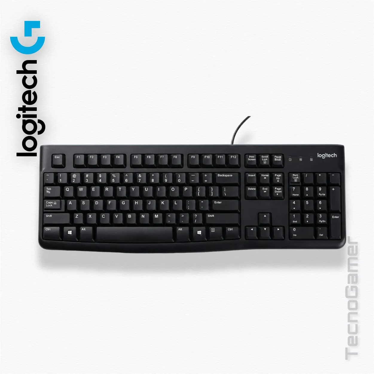 Teclado Logitech K120 c/usb