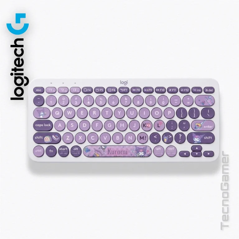 Teclado Logitech K380 - Kuromi (Multi-device)