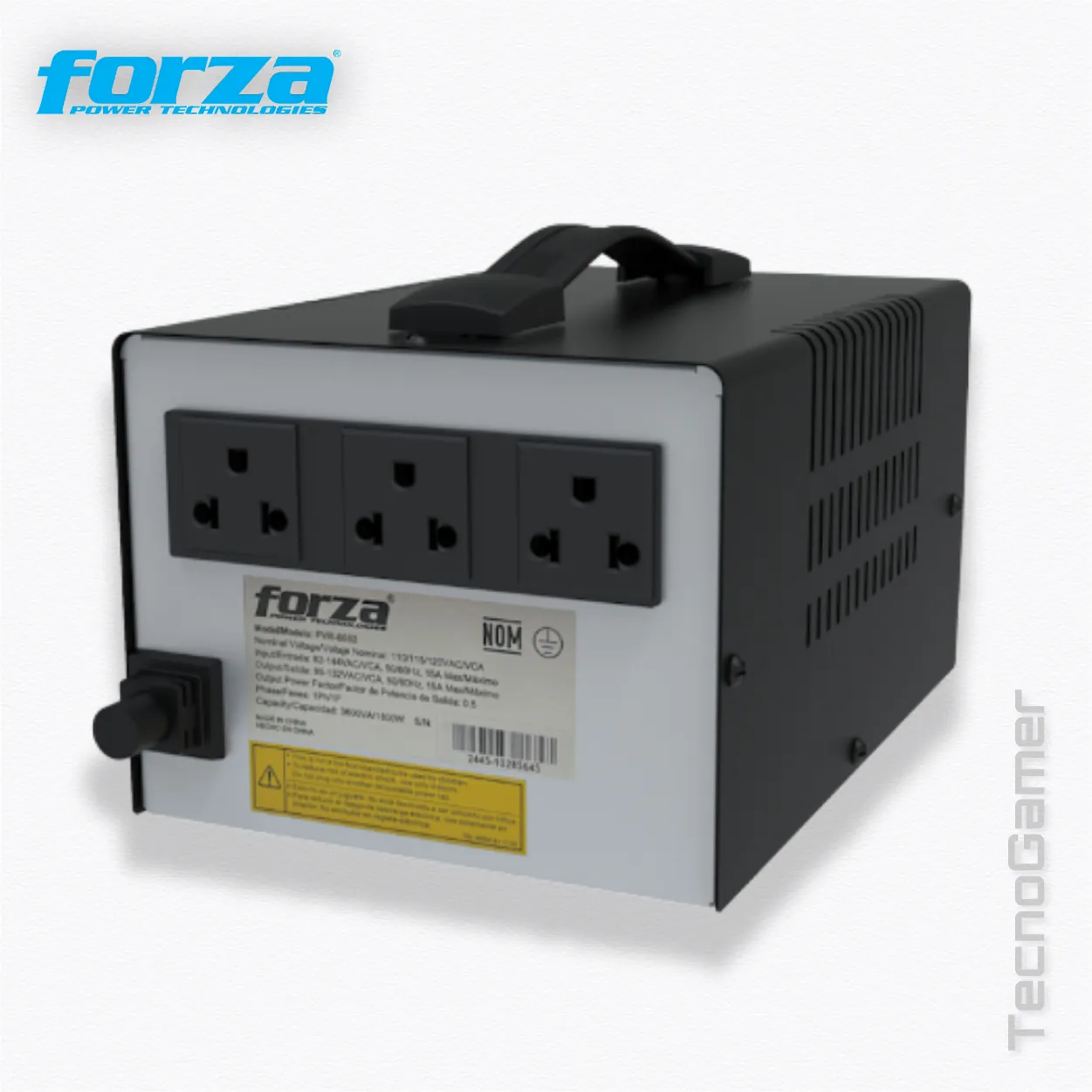 Estabilizador FORZA 6000VA-3000W FVR-6002 - Imagen 3
