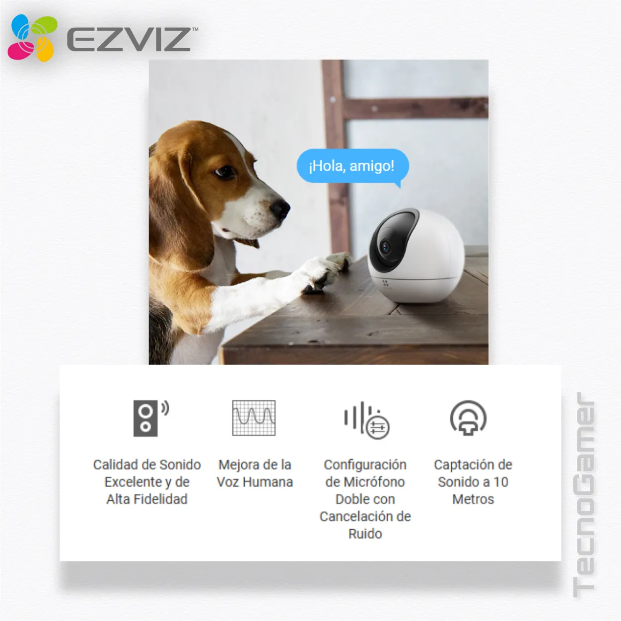 Camara de Seguridad Ezviz CS-C6 (4MP, W2) - Imagen 3