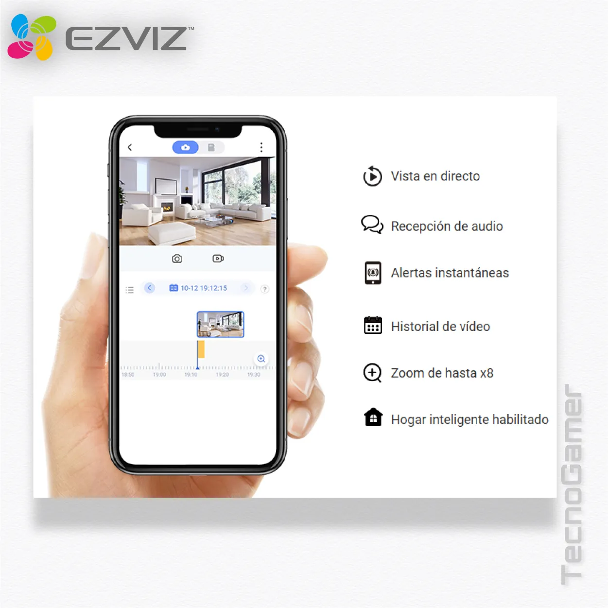 Camara de Seguridad Ezviz CS-C6 (4MP, W2) - Imagen 4