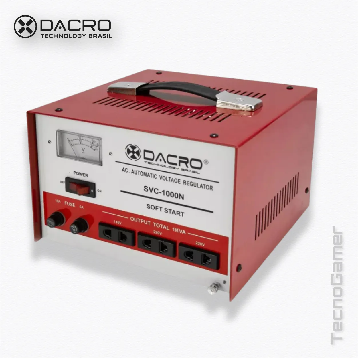 Estabilizador Dacro 1000W 110/220V - Imagen 3