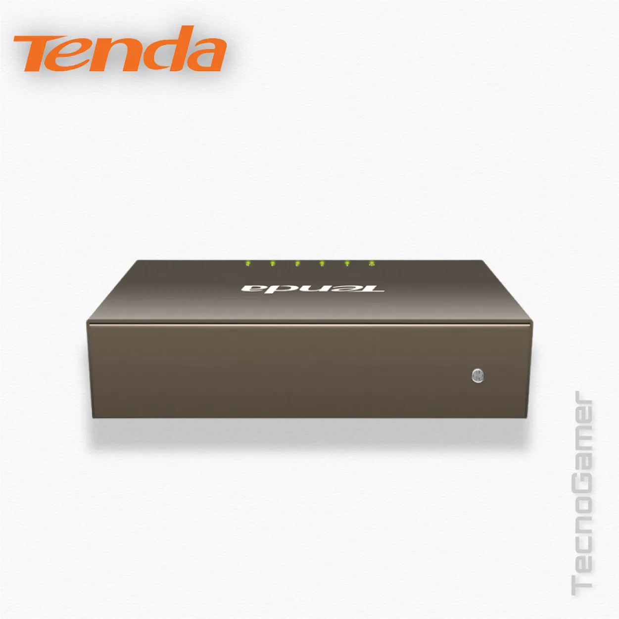 Switch Tenda TEF1005D 5 PUERTOS 10/100 METALICO - Imagen 4
