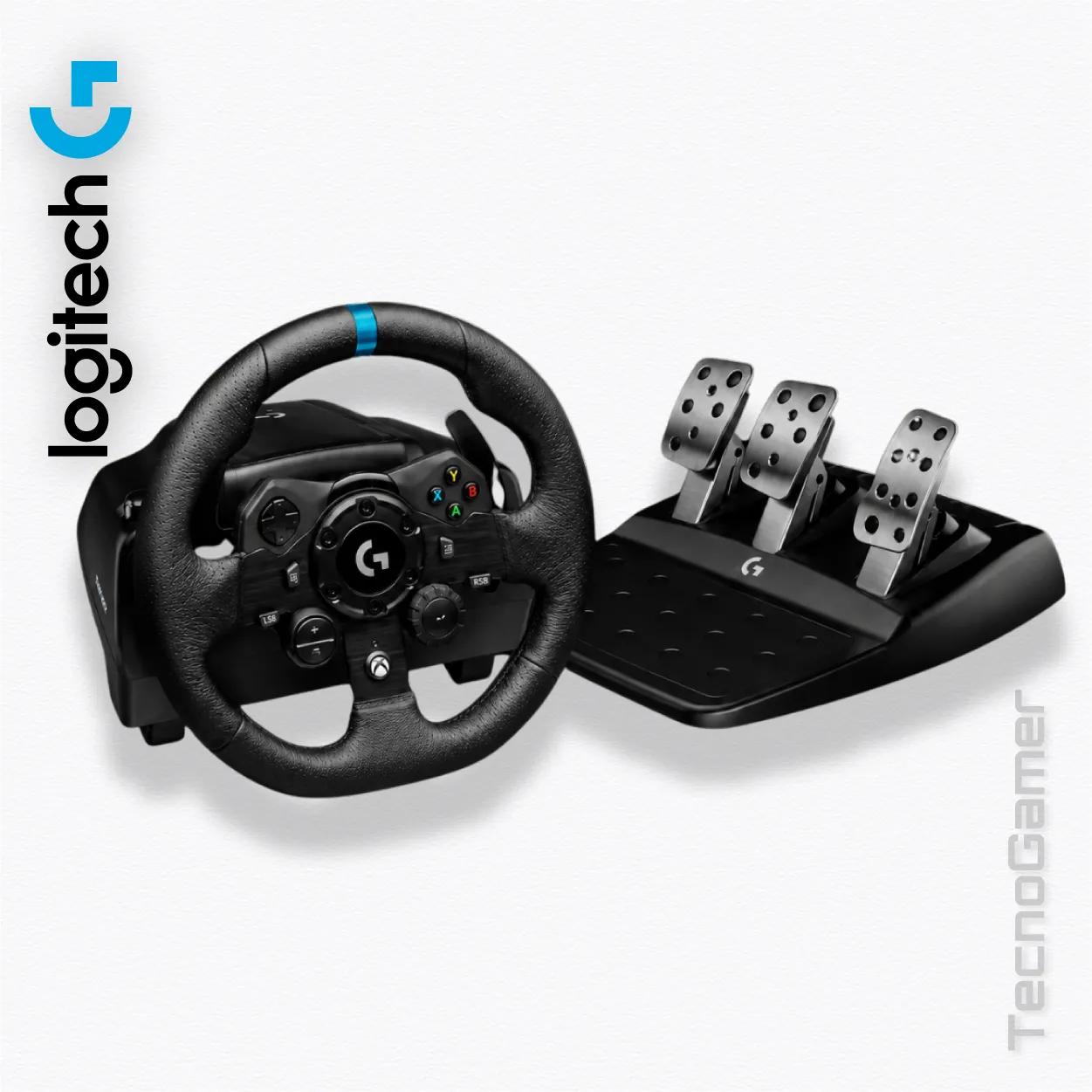 VOLANTE_simulador_de_carreras Logitech Logitech G923 TRUEFORCE para XBOX y PC