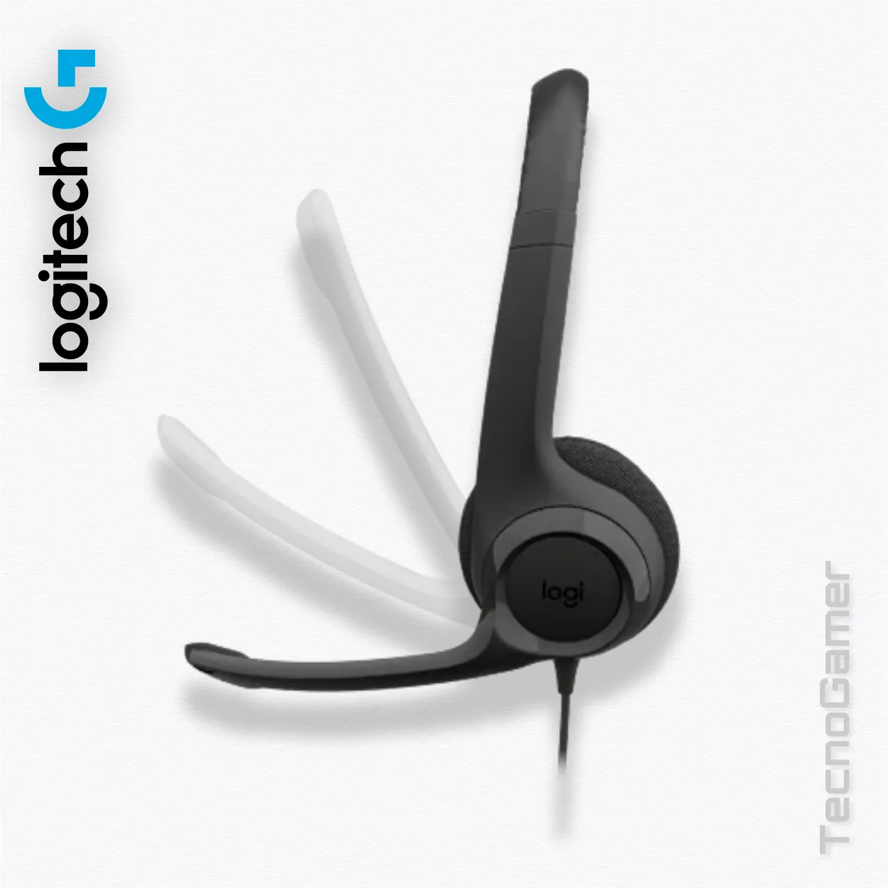 Audifono Logitech H390 MIDNIGHT BLACK USB-C