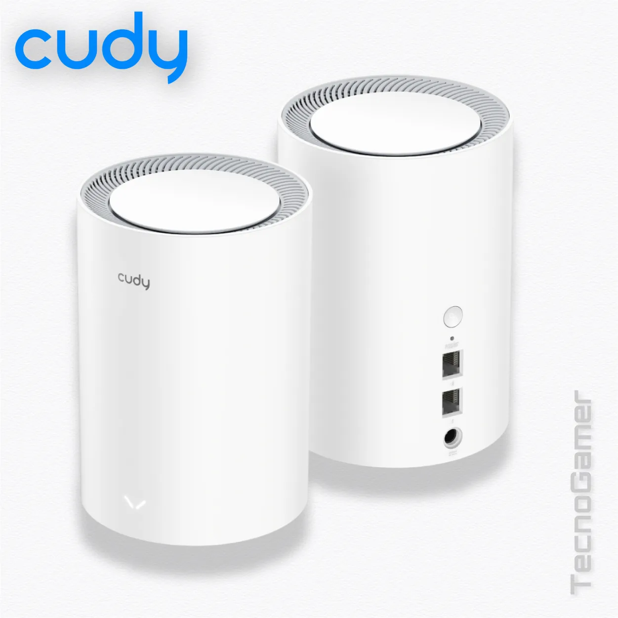 WiFi_Mesh CUDY M1800,2-PACK,WHOLE HOME-MESH AX1800 WIFI6 - Imagen 2