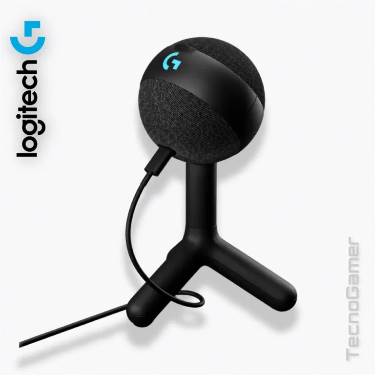 Microfono Logitech YETI ORB RGB CON LIGHTSYNC BLACK
