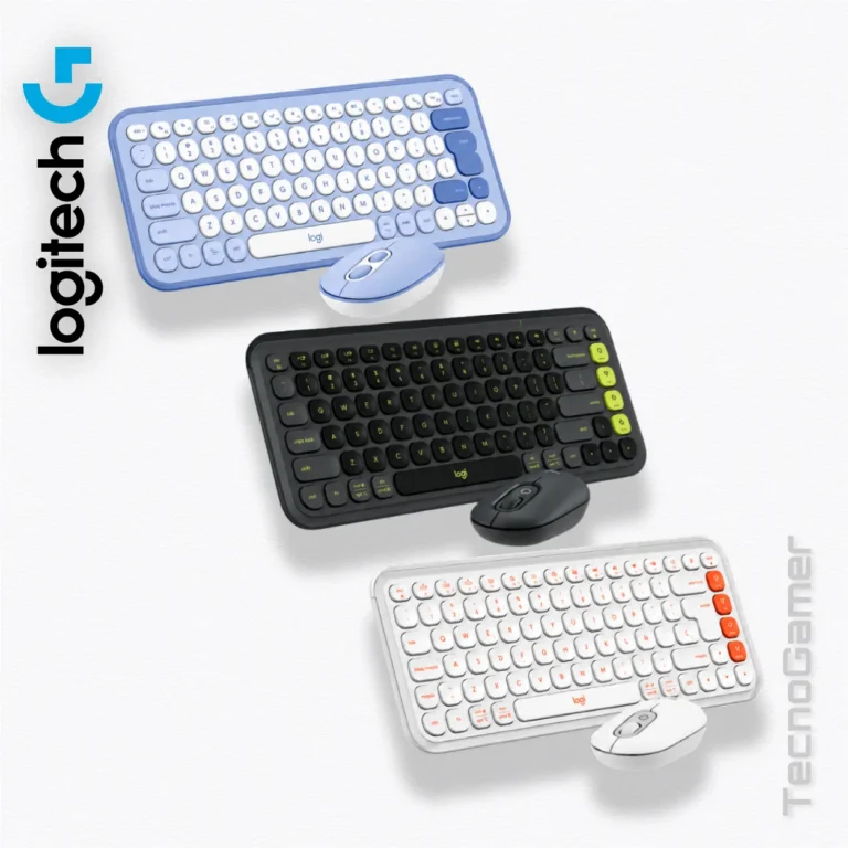 Teclado Combo Logitech POP Icon (teclado y mouse).