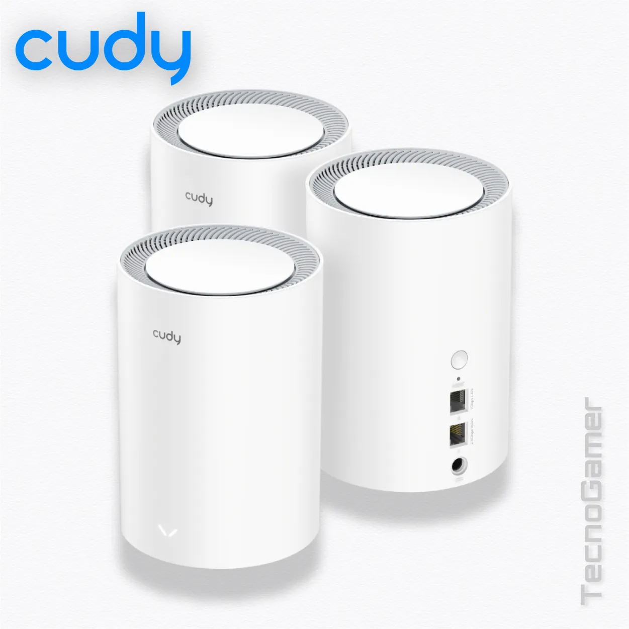 WiFi_Mesh CUDY M1800,3-PACK,WHOLE HOME-MESH AX1800 WIFI6 - Imagen 2