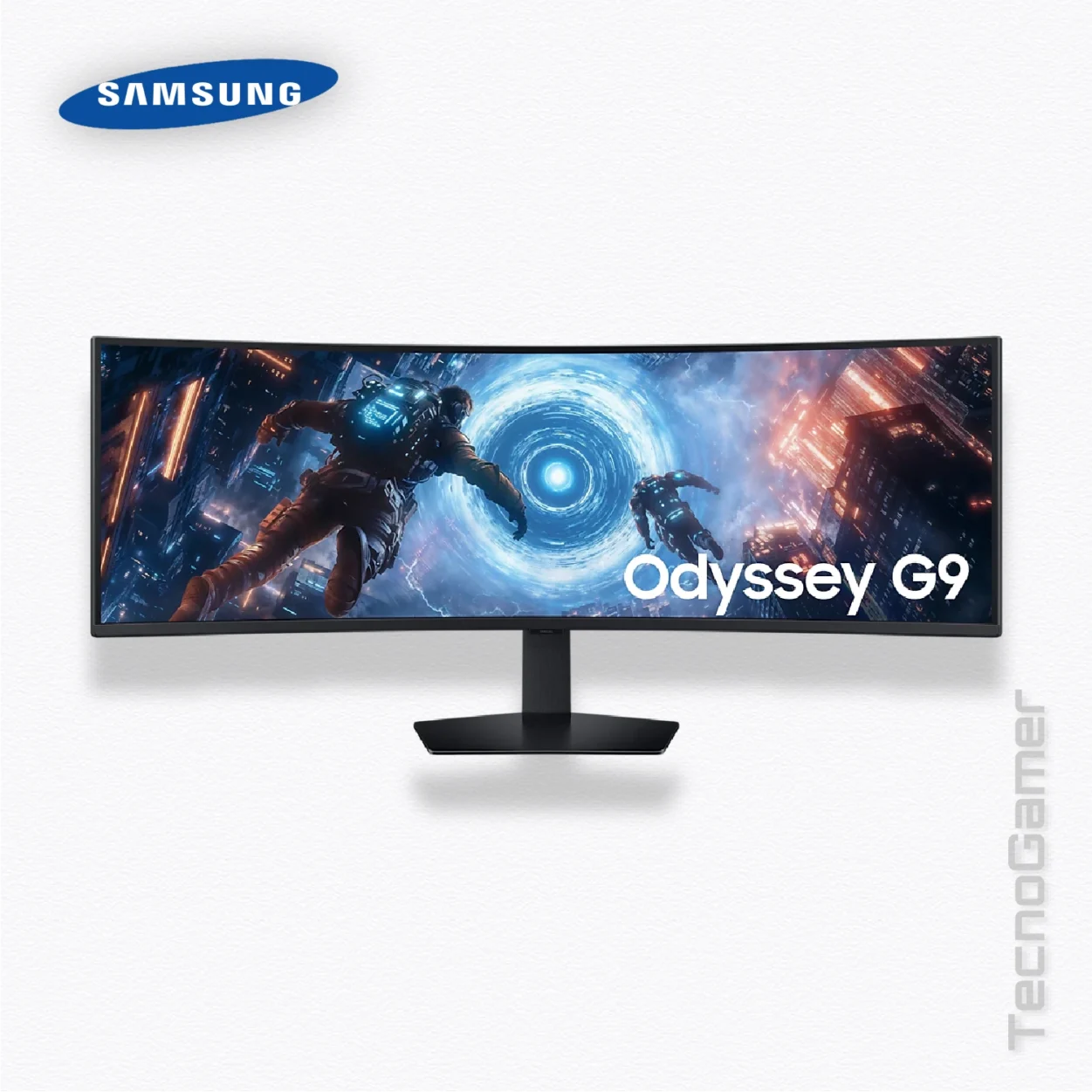 Monitor Samsung Odyssey G9 G91F (LS49FG910ENXZA) CURVO,DQHD,VA,144HZ